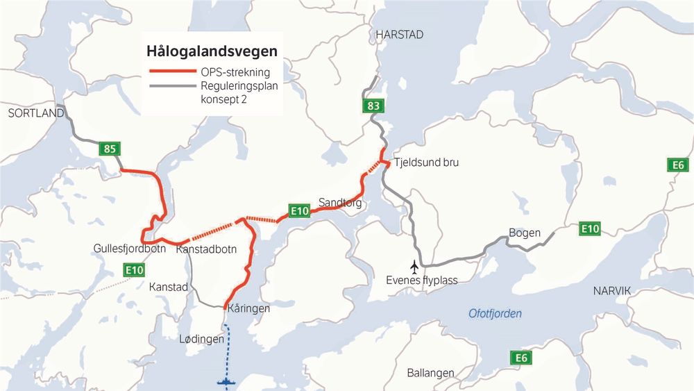 Kontrakten omfatter 82 kilometer ny vei, og forventes å koste rundt ni milliarder kroner.
