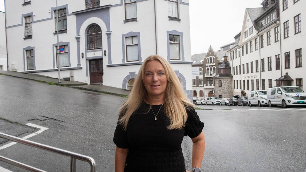 Konserndirektør for Tele i Lyse, Toril Nag, fotografert i Ålesund. Nå er det bekreftet at hun styrer Norges største bredbåndsleverandør, uansett teknologi.