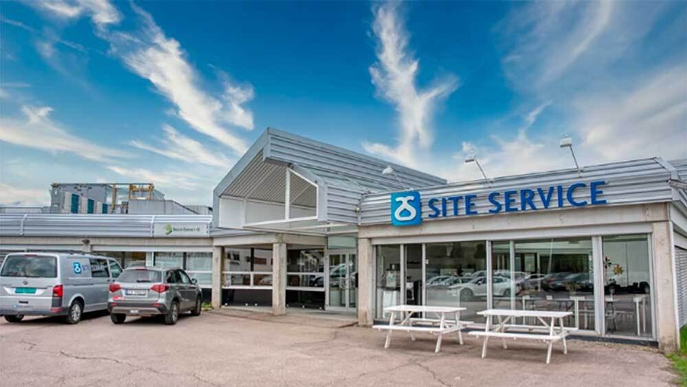 Site Service-bygningen på Skytta i Nittedal.