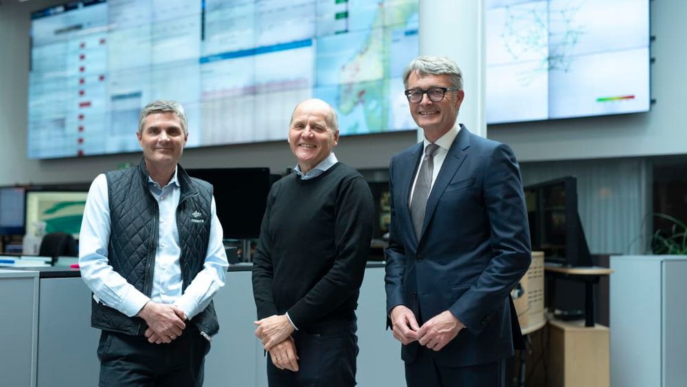 John Markus Lervik, Sigve Brekke og Øyvind Eriksen representerer eierne av Omny, det nye programvaresikkerhetsselskapet som er etablert som et samarbeid mellom Telenor, Aker og Cognite.