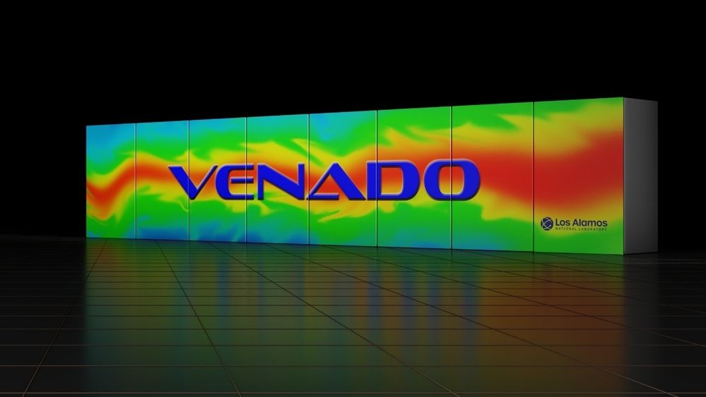 Tegning av superdatamaskinen Venado.
