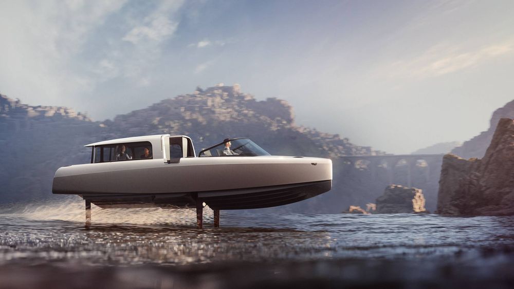 Slik ser P-8 Voyager ut. Kan det friste med en taxibåttur?