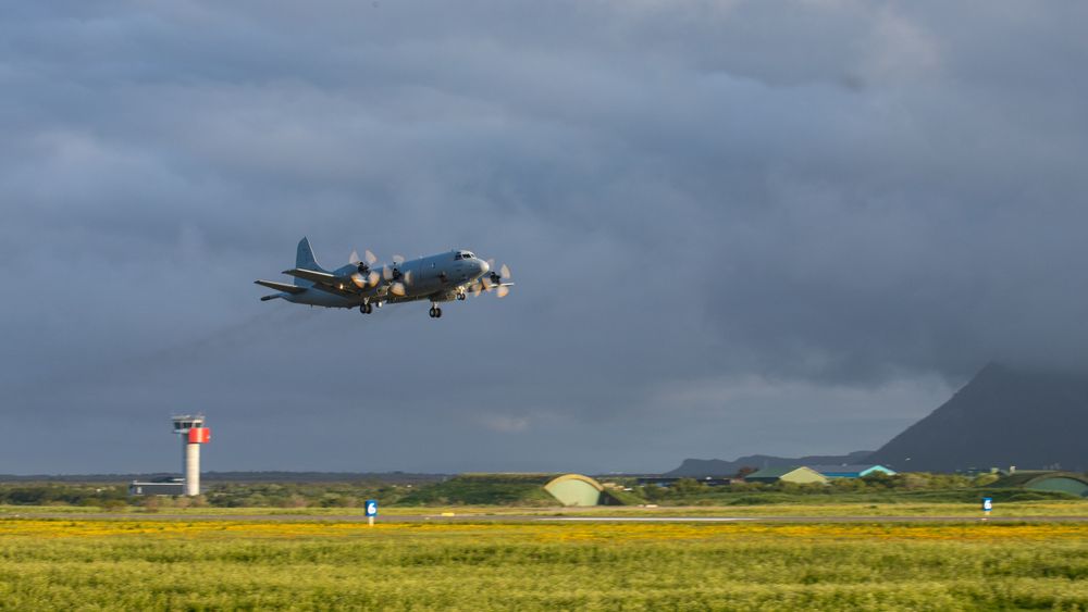 P-3C «Ulabrand» tar av fra Andøya i forbindelse med Dynamic Mongoose 22.