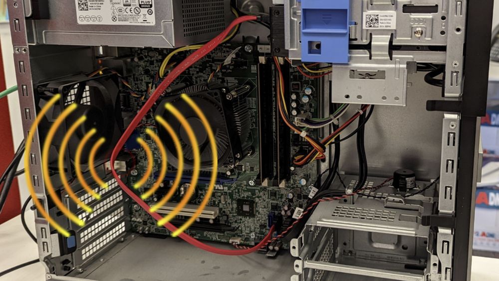 SATA-kablene i en PC kan brukes til å overføre wifi-signaler.