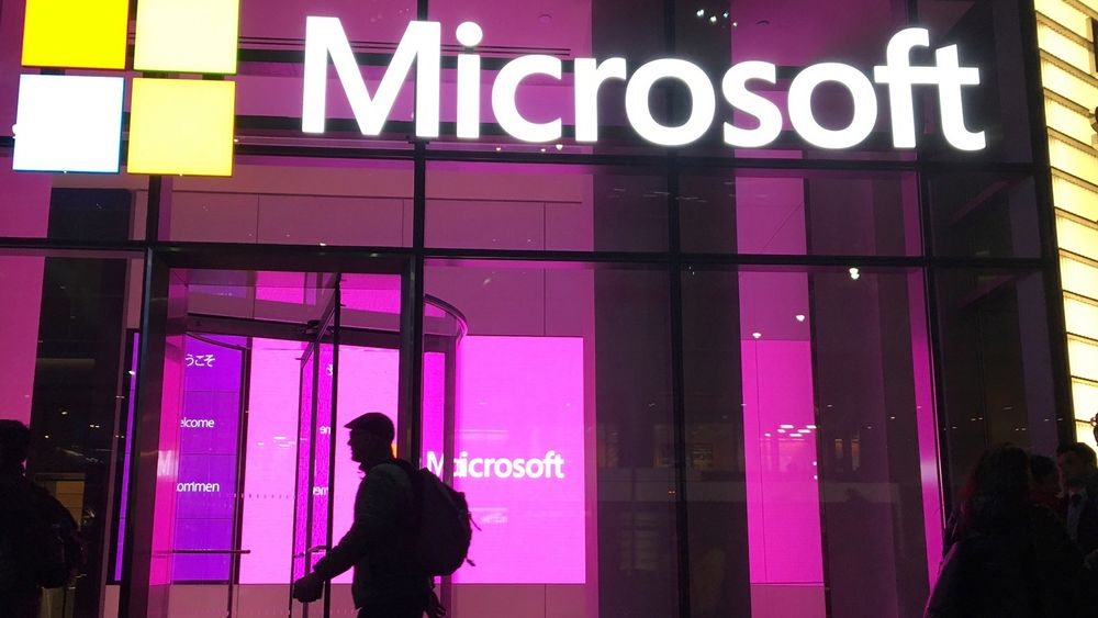Et Microsoft-kontor i New York. 