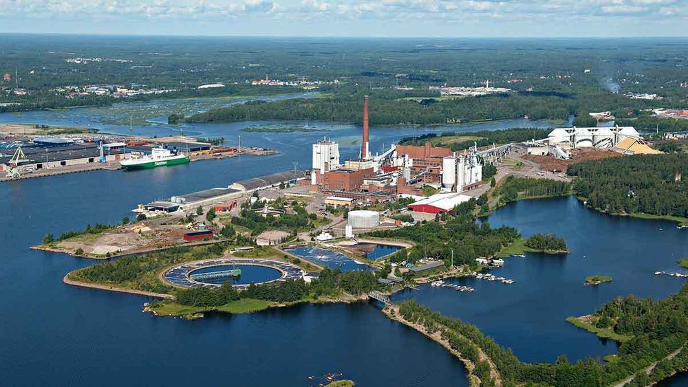 Det nye anodematerialet produseres ved Sunila bruk i Kotka, sør i Finland.