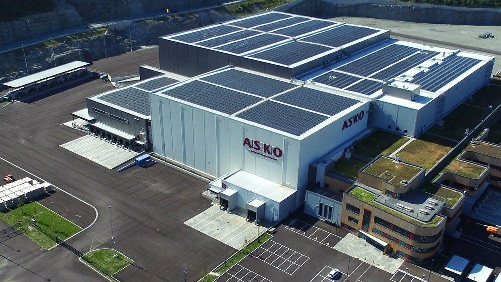 Regionlageret til Asko i Holmestrand er landets første industribygg som oppnår sertifiseringen Breeam-Nor Outstanding.