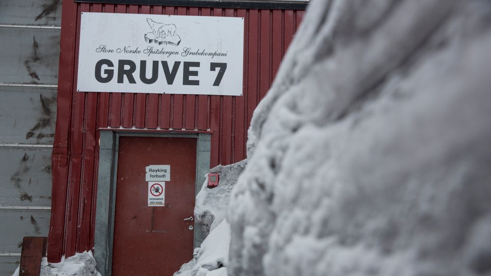  Gruve 7 på Svalbard er en av gruvene som drives av Store Norske gruvekompani.
