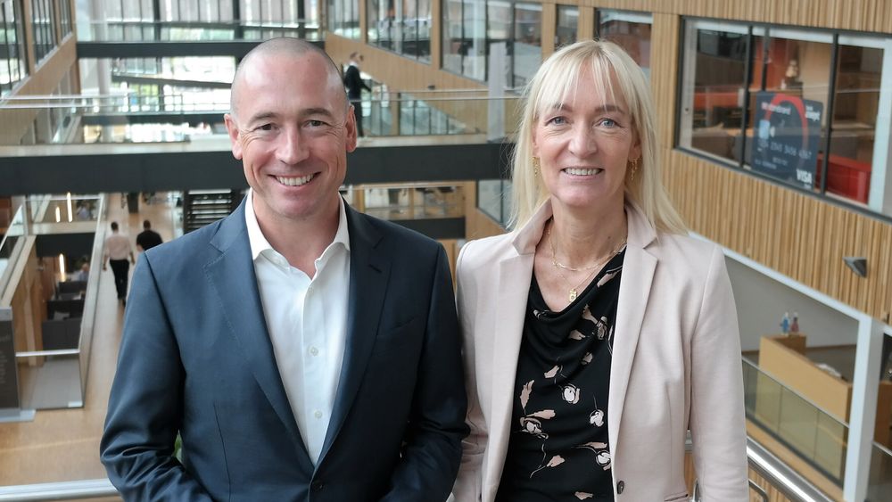 Toppsjefen Brian Humphries og Norden-sjef Anne-Sofie Risåsen i Cognizant planlegger å ansette «betydelig» flere i Norge.
