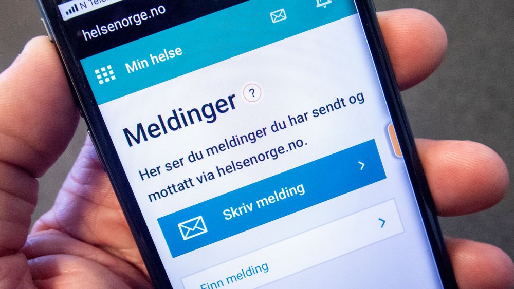 Illustrasjonsfoto av Helsenorge.no. Det er en tendens at offentlige virksomheter involverer det private næringslivet mindre når de skal utvikle dine digitale tjenester.