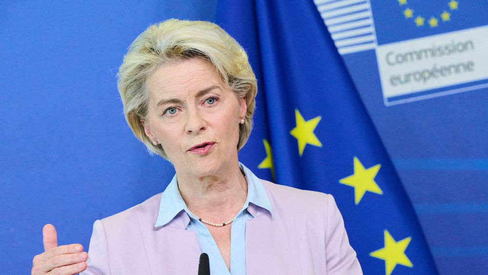 EU-kommisjonens president Ursula von der Leyen legger onsdag frem forslag til energikrisepakke. 