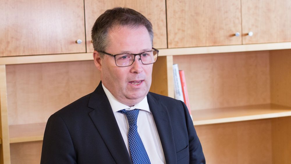 Forsvarsminister Bjørn Arild Gram, her fra hans tid som kommunal- og distriktsminister.