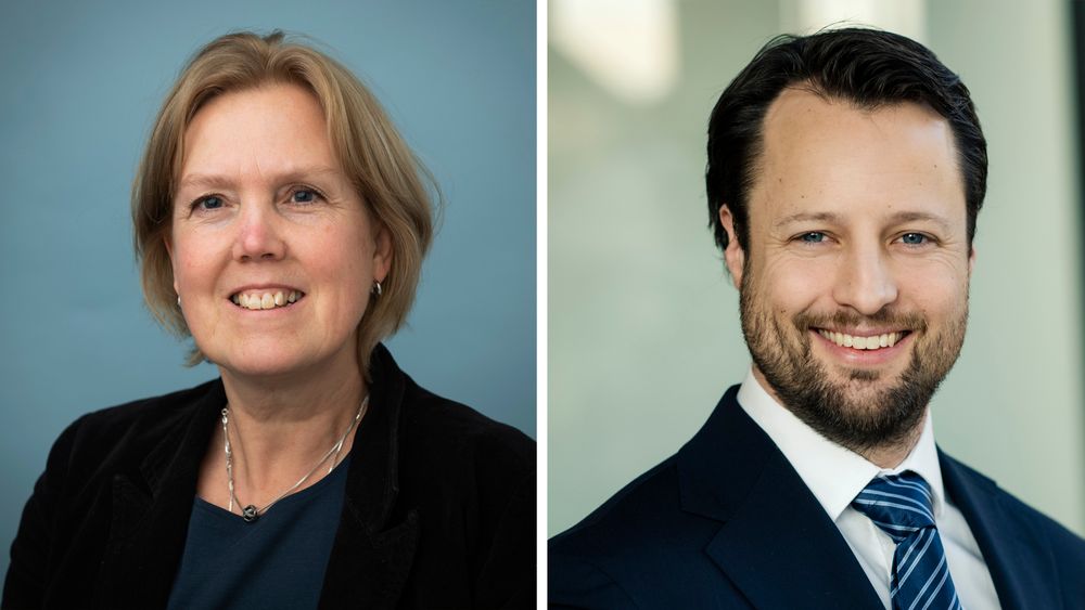 Kronikkforfatterne: Ingunn Åsgard Bendiksen og Stian Ervik. Begge har tittelen direktør for sikkerhet og beredskap i KPMG Norway.