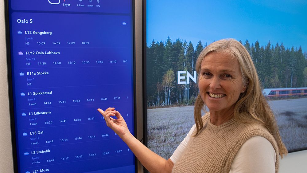 Teknologer er ekstremt ettertraktet, sier Christel Borge adm.dir. i Entur AS.
