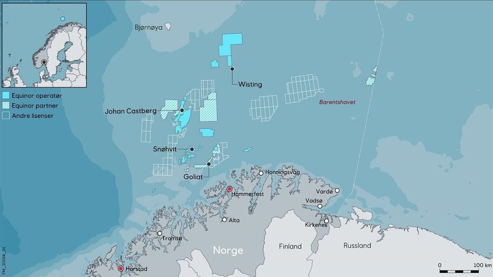 Wisting-feltet ligger helt nord i de åpnede områdene i Barentshavet. Equinor planlegger å levere utbyggingsplan for feltet før nyttår, og feltet blir trolig en av de store stridssakene på Stortinget til våren.