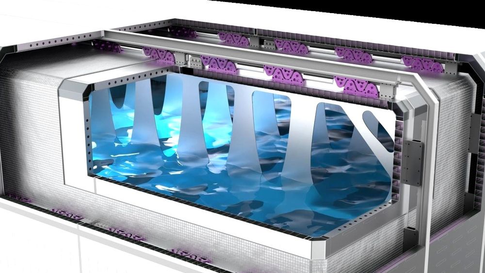 ICT har utviklet en prismatisk tank for flytende hydrogen som lette kan tilpasses i skip. Den er robotsveiset av Prodtex. 