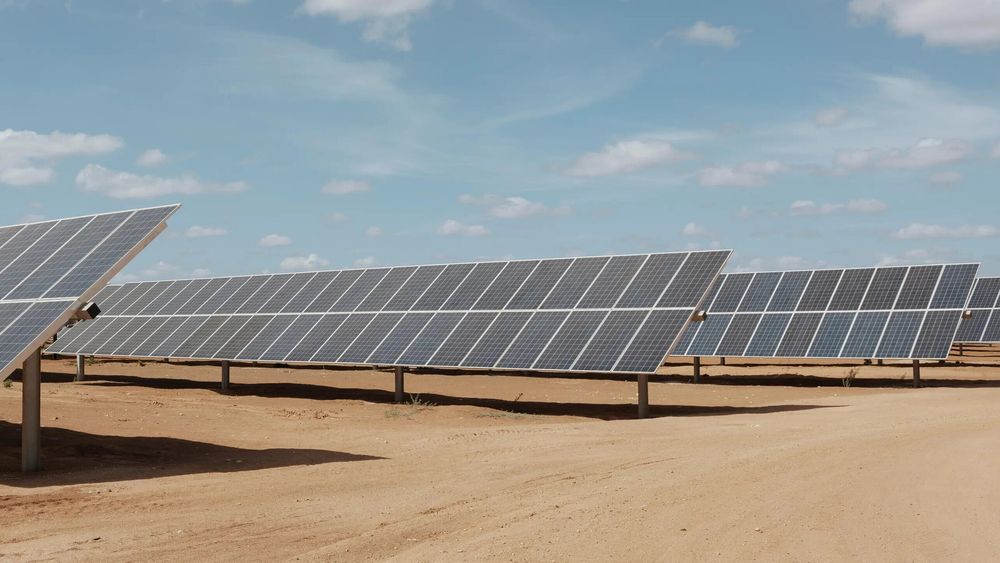 Equinor, Scatec og Hydro Rein vil bygge solenergi i Brasil. Her fra Apodi-kraftverket i Brasil.
