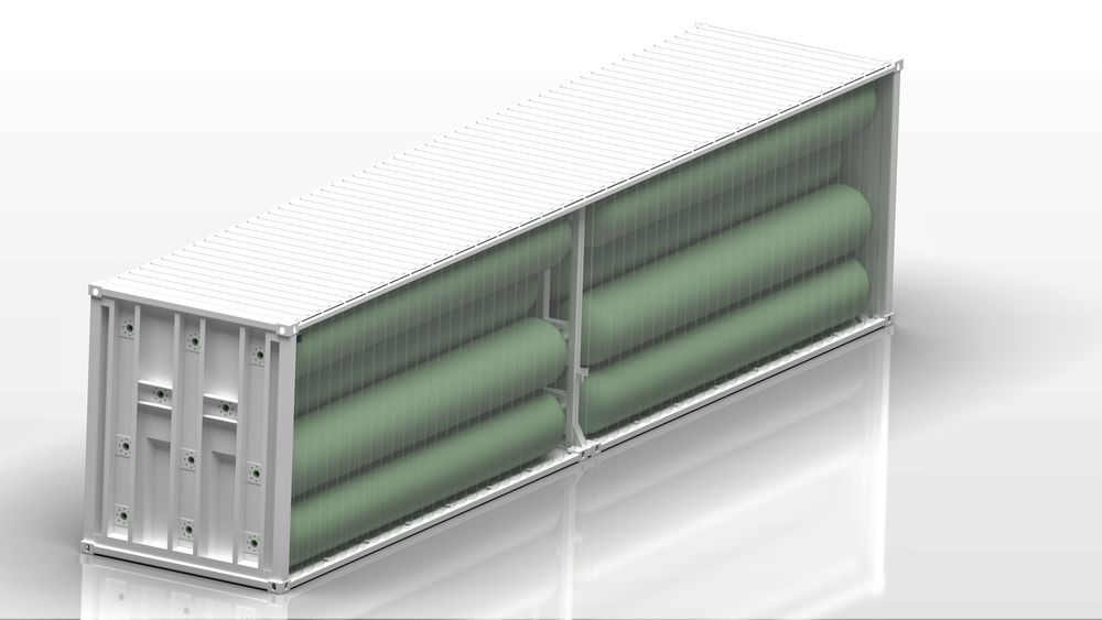 Umoe Advanced Composites skal utvikle containere for sjøtransport av komprimert hydrogen sammen med Gen2Energy.