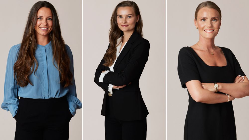 Kronikkforfatterne: Fast advokat Henriette Solbakke Jørgensen, advokatfullmektig  Kine Emilie Helgeneseth  og advokatfullmektig Maren Tveten Aalbu, alle i advokatfirmaet Selmer.