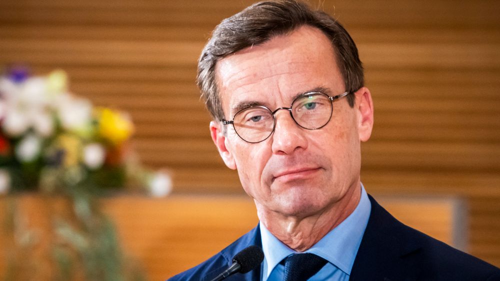 Sveriges statsminister Ulf Kristersson og hans regjering vil bygge mer kjernekraft.