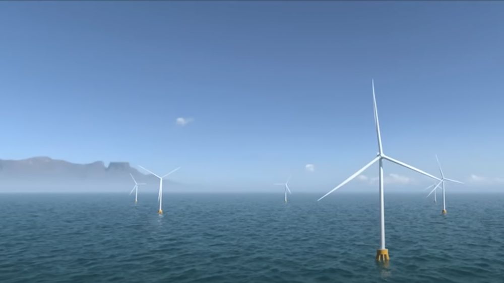 Slik tenker CSSC Haizhuang seg et hav fylt med H260-18MW vindkraftturbiner.