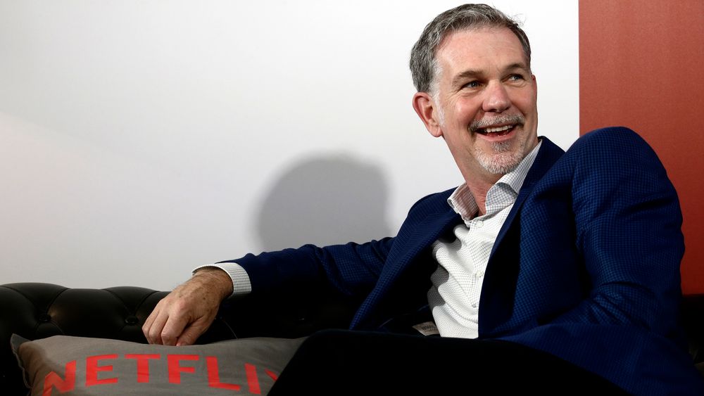 Netflix-grunnlegger og sjef Reed Hastings går av.