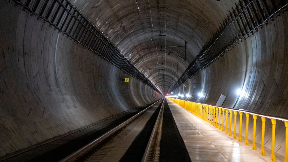 Selve tunnelen på den nye traseen langs Follobanen er sentral i bråket, nemlig Blixtunnelen.