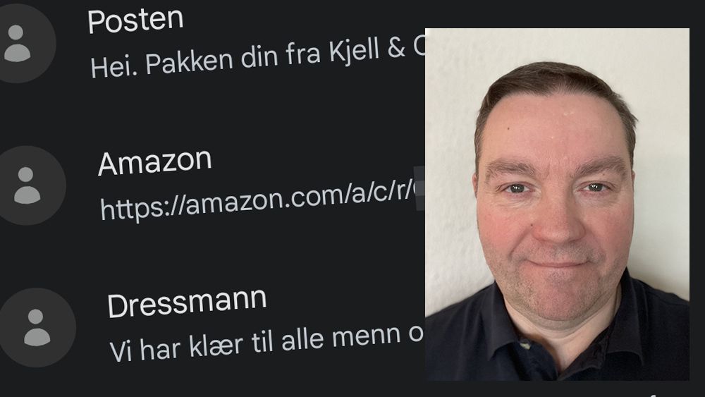 Per Thorsheim advarer om at navnet til de fleste SMS-avsendere kan forfalskes. 