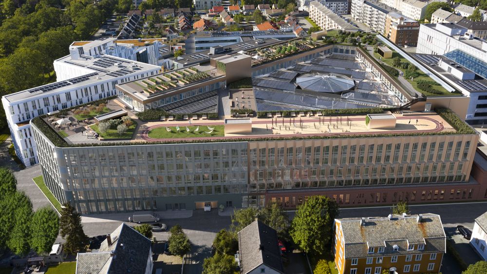 Den digitale tvillingen til det som blir Trondheims største kontorbygg, skal brukes til forvaltning og vedlikehold i driftsfasen.