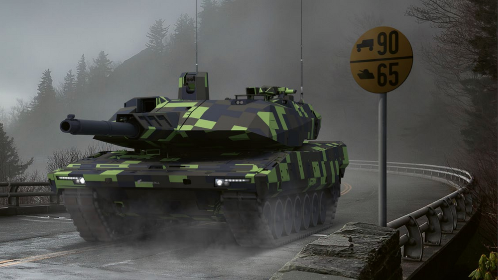 Panther KF51 er Rheinmetalls stridsvogndebut – nå er målet å sette opp ei ukrainsk produksjonslinje.