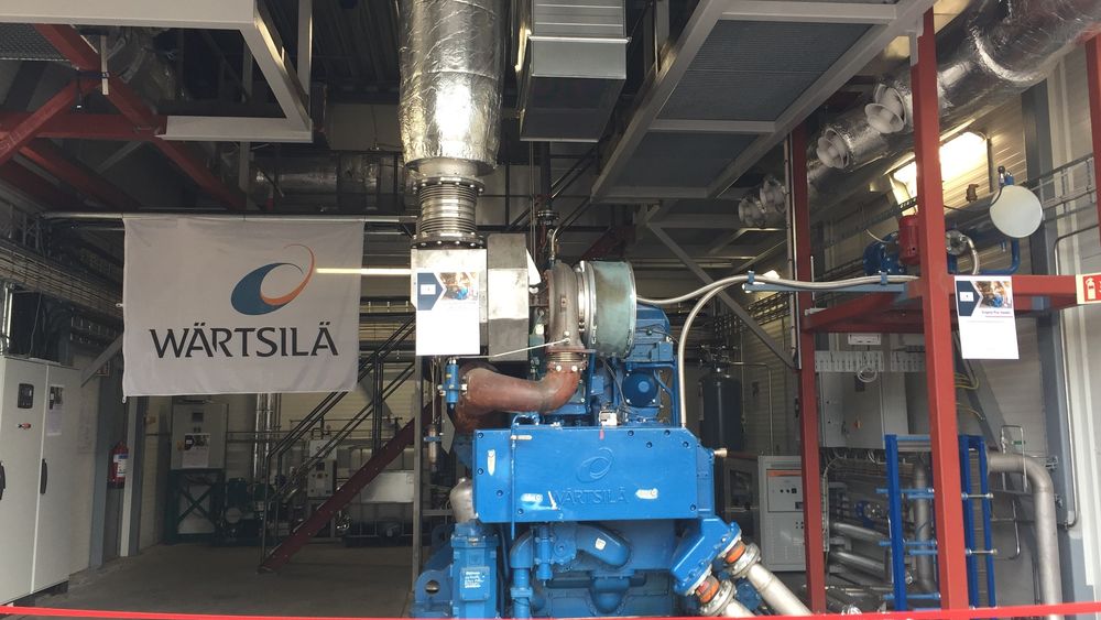 Wärtsilä Exhaust Treatment i Moss. Testhall for eksosrensing, scrubbere, CO2-fangst og lagring ble åpnet i 2018. 