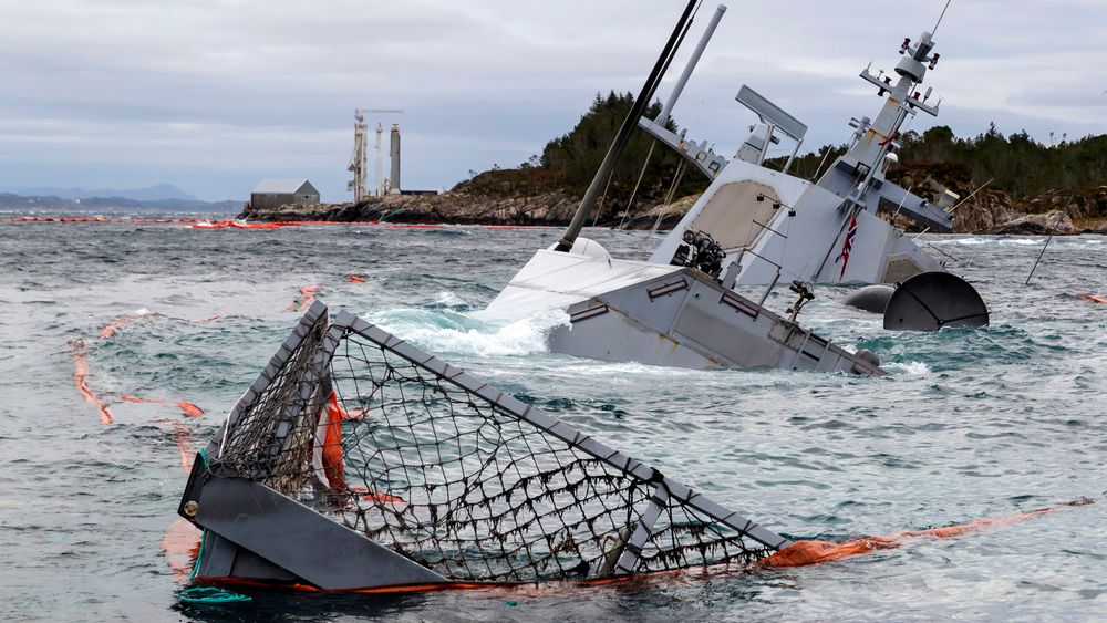 Fregatten KNM Helge Ingstad forliste 8. november 2018. Havarikommisjonen mener Sjøforsvaret ikke har lært av ulykken.