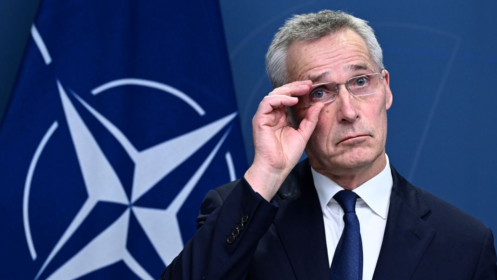 Nato-sjef Jens Stoltenberg la tirsdag fram forsvarsalliansens årsrapport for 2022.