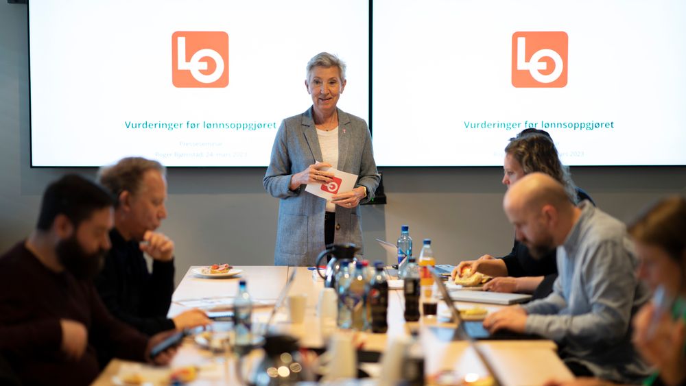 LO-leder Peggy Hessen Følsvik er klar for årets lønnsoppgjør. Mandag overleveres kravene til NHO.