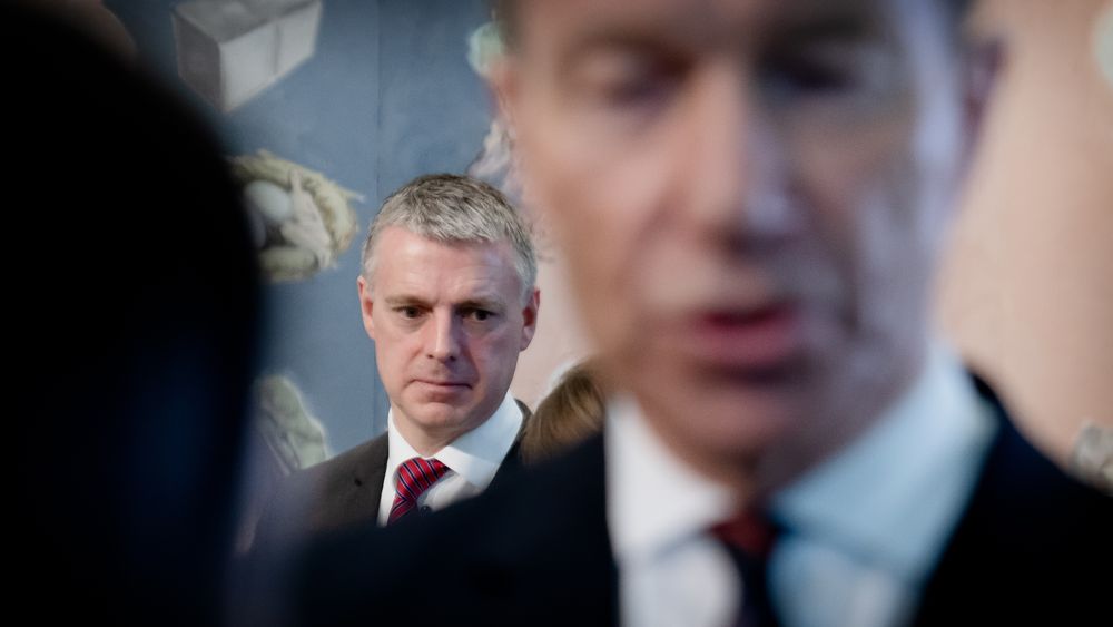 Vassdrags- og energidirektør Kjetil Lund presenterte NVEs arbeid med å kartlegge mulige norske havvind-områder.