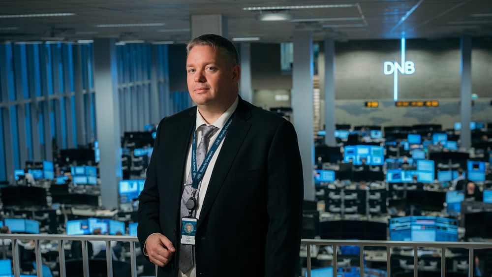Anders Hardangen er direktør (CSO) for sikkerhetsavdelingen til DNB.