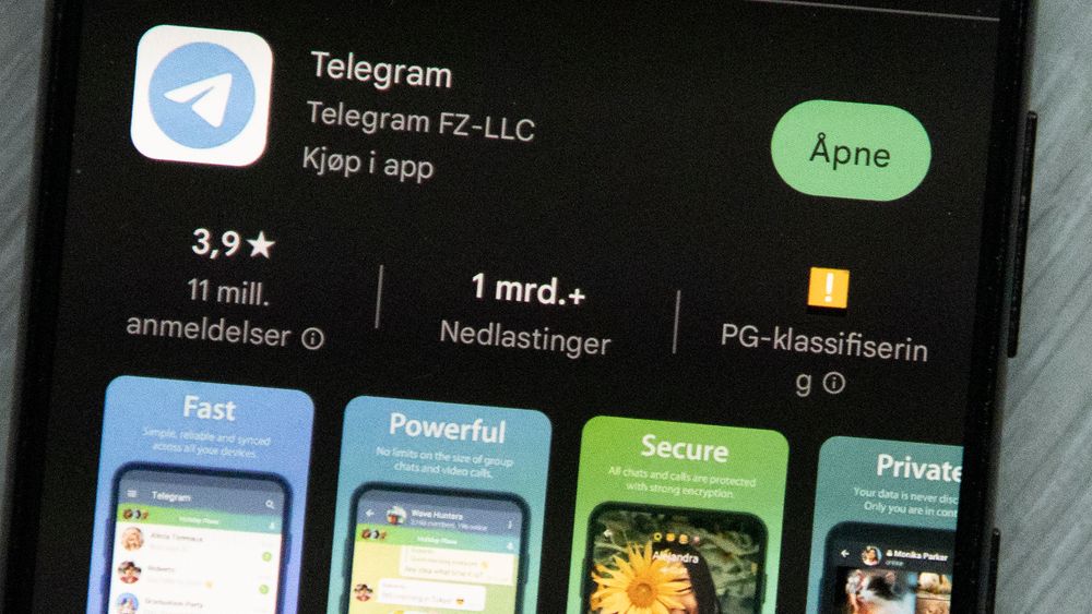 Forsvaret forbyr bruken av Telegram- og Tiktok-appene på Forsvarets egne mobiltelefoner, nettbrett og datamaskiner.