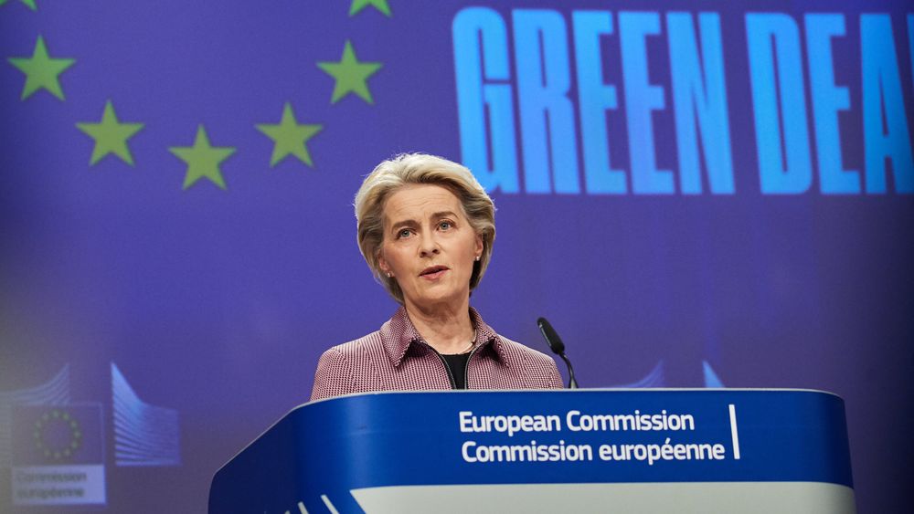 EU-kommisjonens president Ursula von der Leyen har lansert arbeidet med å sette et klimamål for 2040, for å sikre at EU er klimanøytralt i 2050. 