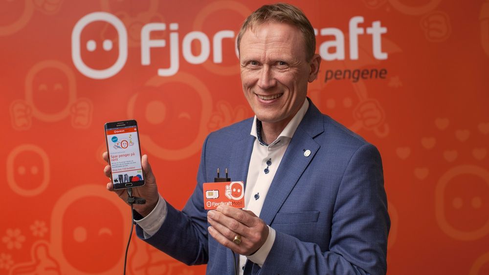 Konsernsjef Rolf Barmen i Fjordkraft har nå fått samlet hele mobilvirksomheten i Fjordkraft Mobil AS.