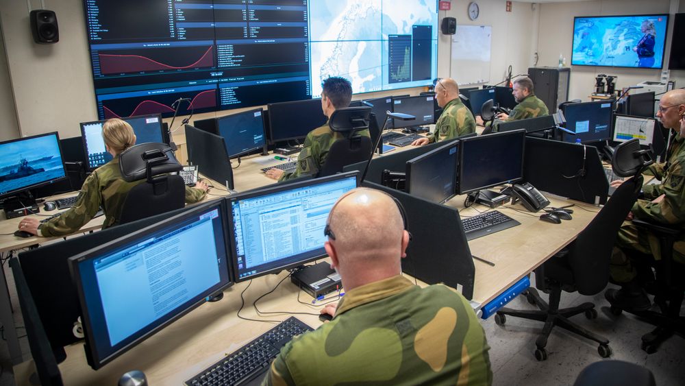 Cyberforsvarets operasjonssenter, også kjent som CDOC/Cyber Defence Operation Center, på Jørstadmoen.