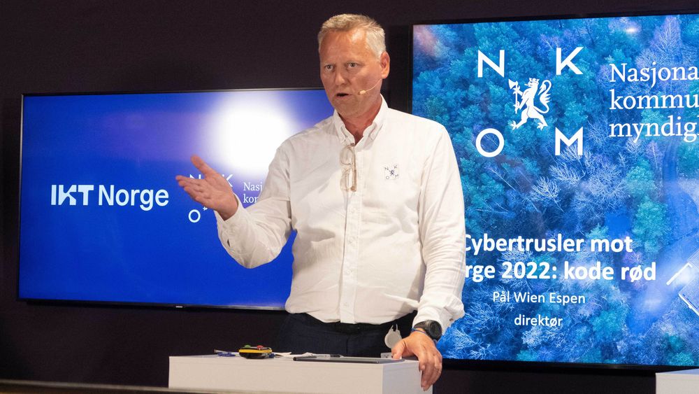 Nkom-sjef Pål Wien Espen og hans folk har talt opp 2,5 millioner fiberforbindelser, en halv million med bredbånd via kabel-TV-nettet og 181.000 med FTB i Norge ved årsskiftet. 
