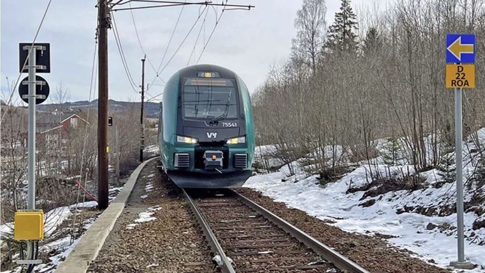 Her testet det nye signalsystemet på Gjøvikbanen.