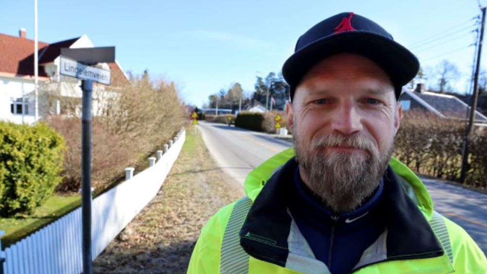 Truls Are Tvedt Jacobsen er byggeleder for fylkeskommunens del av fellesprosjektet i Sandefjord. Kommunen er byggherre for vann- og avløpsanlegget.