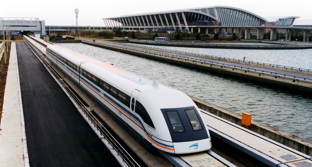 RASKESTE TOG: Svevetoget i Shanghai er verdens raskeste tog i ordinær drift, med en topphastighet på 431 km/t.