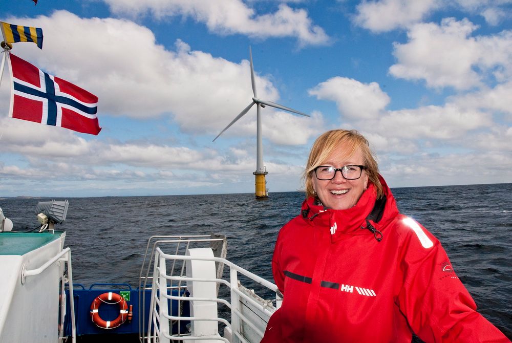 Foretrekker flytere: Flytende havvindmøller kan få en produksjon som vil ligge 45 prosent høyere enn vindkraft på land og 20 prosent høyere enn typisk bunnfast havvind, tror leder for flytende vindkraft i Statoil, Trine Ulla. 