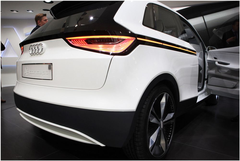 Audis konsept for en ny A2 er naturligvis elektrisk.