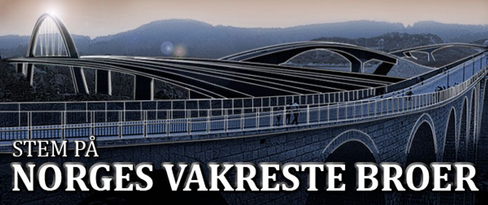 Bli med i Teknisk Ukeblads kåring av Norges vakreste bro og vinn et digitalkamera og en fotoskriver.