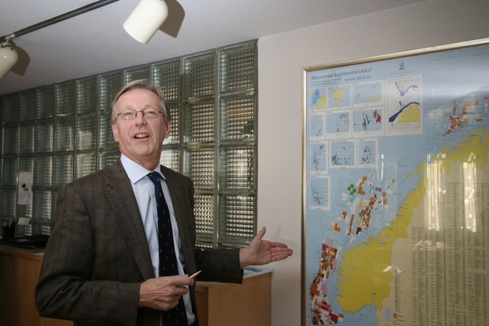 Avventende: OLF-direktør Per Terje Vold vil ikke at Lofoten og Vesteråelen skal deles inn i mindre petroleumsområder før en konsekvensutredning er gjennomført