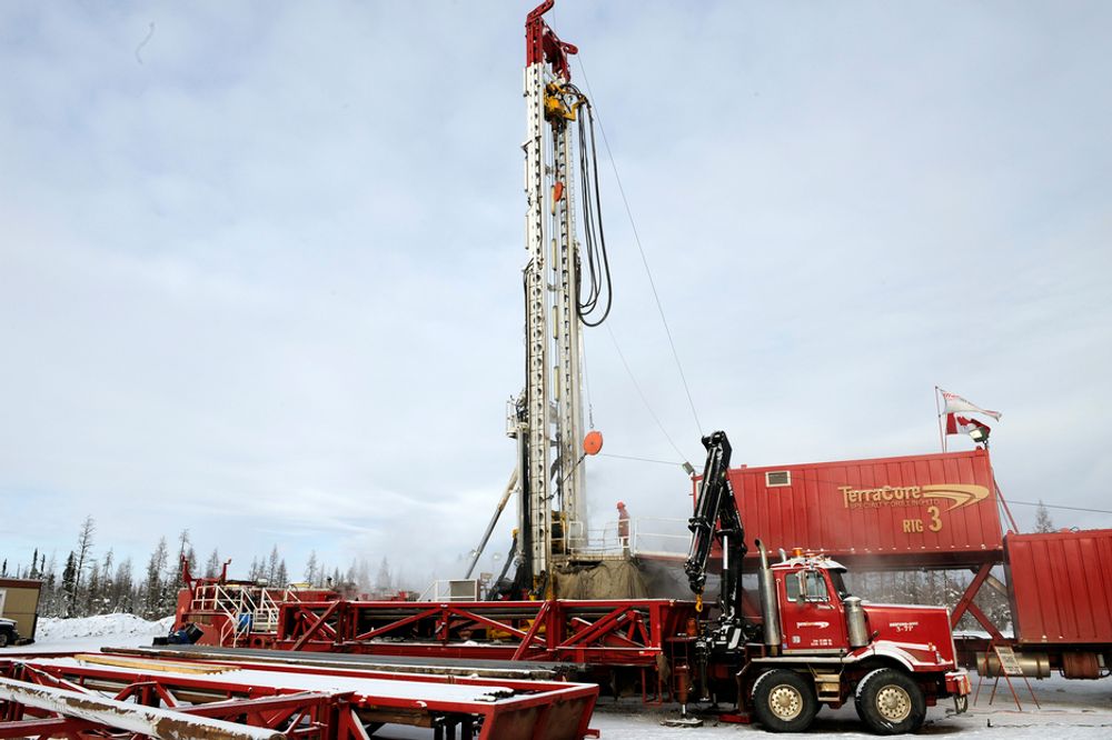 INJISERING: I Alberta skal StatoilHydro utvinne den tyngste oljen ved hjelp av dampinjeksjon. Metoden kalles Steam-Assisted Gravity Drainage (SAGD).