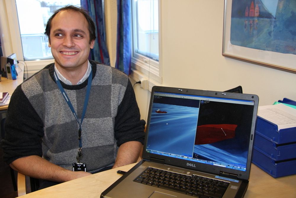 Dariusz E. Fathi, forskningssjef, sjøegenskaper og programvareutvikling ved Marintek i Trondheim. Jobber på prosjektet UTC Performance in a Seaway i et samarbeid med NTNU og Rolls Royce.